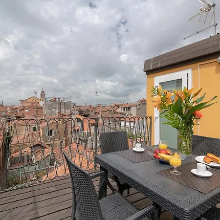 شقة Ve.n.i.ce Cera San Marco Terrace البندقية